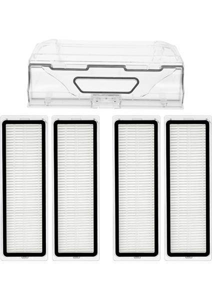 Xiaomi Mi Robot Vakum Mop 1c 1t F9 Mijia Robot Vakum Süpürge Çıkma Kutusu ve Hepa Filtreleri Yedek Parça Aksesuarları (Yurt Dışından)