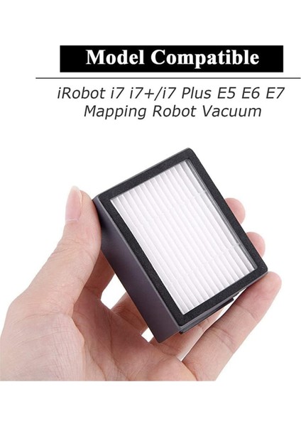 Irobot Roomba Için I7 I7+ I6+ I3+ Artı Vakum Çok Yüzlü Kauçuk Fırçalar Hepa Filtreler Yan Fırçalar Kir Bertaraf Torbaları (Yurt Dışından) indirimleri