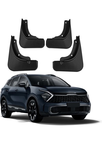 Kia Sportage Için Araba Çamur Fleps 2023-2024 Çamurluk Çamurluk Çamur Guard Flep Splash Flaps Aksesuarlar (Yurt Dışından) modelleri