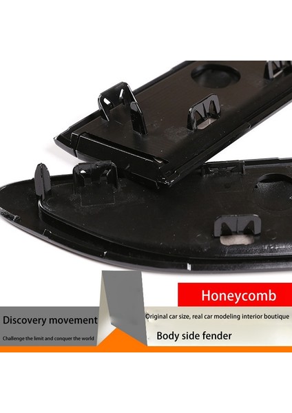 Araba Yan Havalandırma Dekorasyon Trim Sticker Yan Hava Çamurluk Havalandırma Kapağı Land Rover Discovery Sport L550 2015-2020 (Yurt Dışından) indirimleri