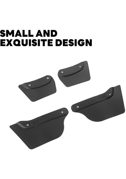 Tesla Model 3 Için Highland 2024 Araç Tekerlek Çamur Fleps Splash Gardiyanlar Çamurlular Ön Arka Çamurluk Tpe Mudguards Protector (Yurt Dışından) fırsatları