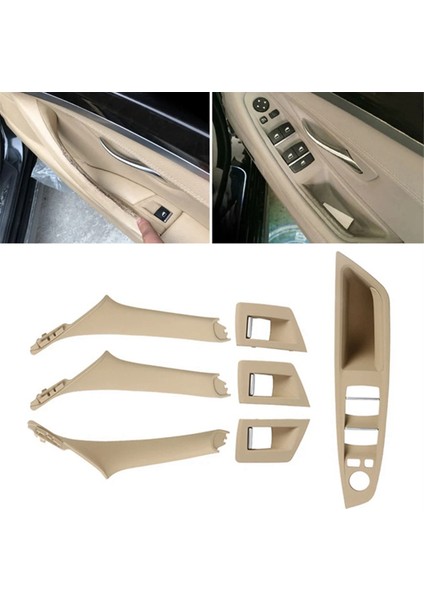 Araç Iç Kapı Paneli Sapı Çekme Trim Seti Bmw F10 535I 550I 528I Iç Kol Yumuşu Sığınağı 51417261929 5141725873 A (Yurt Dışından) modelleri