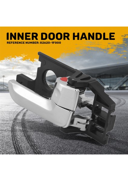 Kia Sportage 82620-1F000 Rh Black+Chrome Için Ön Veya Arka Sağ Yolcu Tarafı Iç Iç Kapı Kolu 2005-2010 (Yurt Dışından) fırsatları