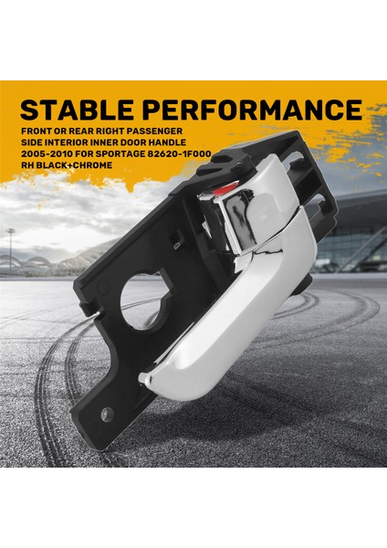 Kia Sportage 82620-1F000 Rh Black+Chrome Için Ön Veya Arka Sağ Yolcu Tarafı Iç Iç Kapı Kolu 2005-2010 (Yurt Dışından) indirimleri