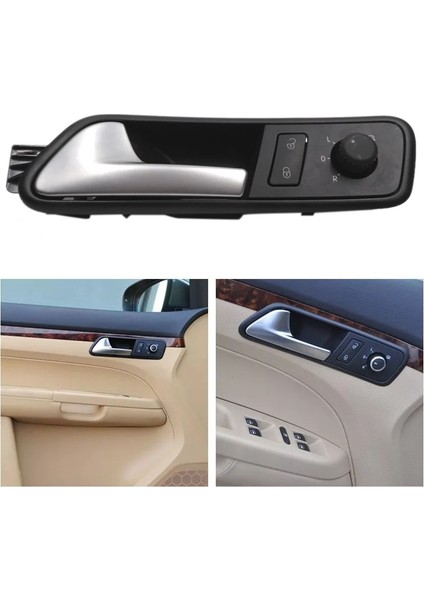 Touran 05-12 Için Güvenlik Kapı Kilidi Anahtarı ve Dikiz Aynası Kontrol Düğmesi Anahtarı ile Kapı Kolu Içi Araba (Yurt Dışından) modelleri