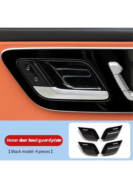 4pcs Siyah Iç Kapı Tutucu Kase Kapak Mercedes Benz C E W214 S W223 Glc Eqe Eqs-Sınıf 2021-2024 Kapı Kasesi (Yurt Dışından) modelleri