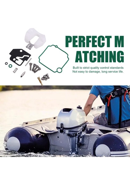 Tekne Motoru Karbüratör Onarım Kiti 3V1-87122-0 3V1871220 3V1871220M Tohatsu Nissan Dıştan Takma Motor 4-Stroku 8hp 9.8hp (Yurt Dışından) fırsatları