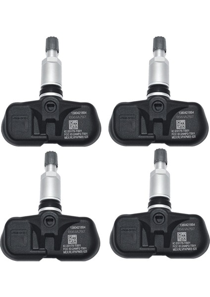 4pcs Tpms Toyota Lexus Scıon 42607-75010 550-0103, 88974915,42607-33011 Için Lastik Basınç Izleme Sistemi Sensörü Tpms (Yurt Dışından)