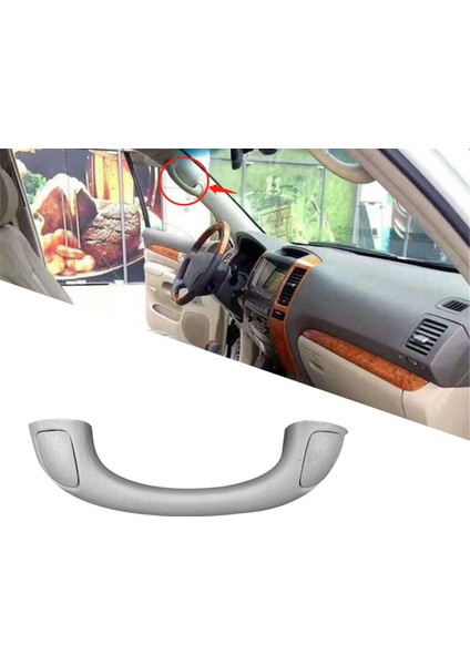 Araba Çatı Yardım Kolu Çekme Gri 74603-44020-B4 Lexus GX470 2003-2009 Içinde Kavrama Tutucu Kolçak 7460344020 (Yurt Dışından) fiyatları