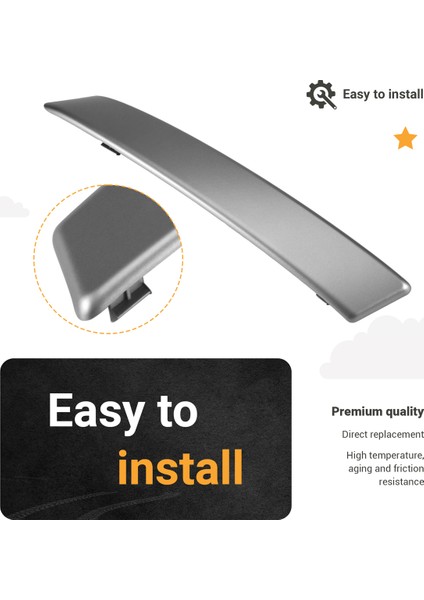 Araba Iç Kapı Kolları Nissan Qashqai Için Iç Temel Parçalar 2008-2015 Gümüş Sağ (Yurt Dışından) indirimleri