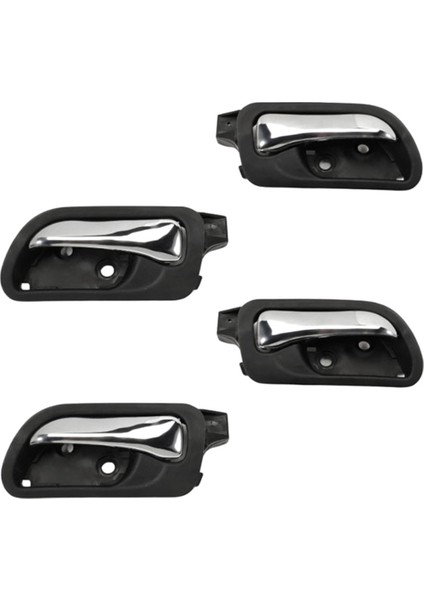 4 Pcs Sol ve Sağ Yan Krom Iç Kapı Kulpları HO1353132 79542 72160SDAA02ZC Honda Accord Sedan 2003-2007 (Yurt Dışından)
