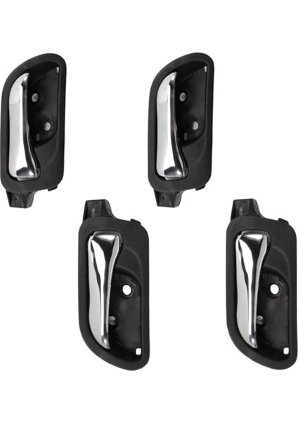4 Pcs Sol ve Sağ Yan Krom Iç Kapı Kulpları HO1353132 79542 72160SDAA02ZC Honda Accord Sedan 2003-2007 (Yurt Dışından) modelleri