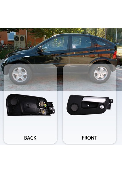 Iç Kapı Kolları Ssangyong Için Koyu Saplama Kyron Actyon/sports 2005-2007 Roewe W5 2011-2014 7325031021, B (Yurt Dışından) indirimleri
