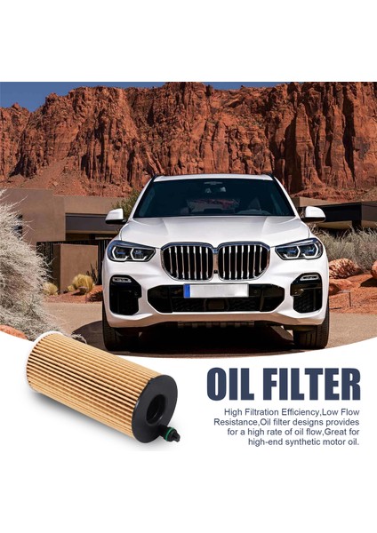 1pcs Yağ Filtresi 11428575211 For-Bmw F34 F31 F30 F80 316D 318D 320D 320I 330I/F33, F83, F32, F82, F36 (Yurt Dışından) indirimleri