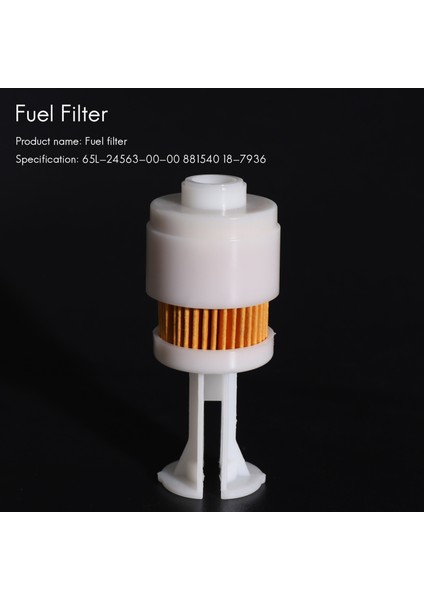 Yamaha F150 F200 F225 SX250 Yakıt Filtre Elemanları 65L-24563-00 881540 (Yurt Dışından) modelleri
