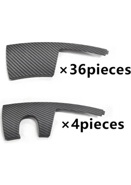 Tesla Için 40PCS Model Y 2020-2023 Hub Kapağı Jant Yaması 20 Inç Tekerlek Koruyucular Hubcap Aksesuarları Karbon (Yurt Dışından) indirimleri