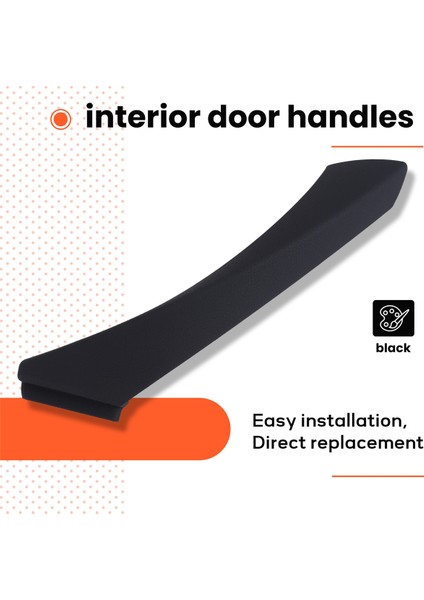 -Bmw E90 E91 Için Siyah 3 Serisi Sedan 2006-2012 Sol Iç Kapı Paneli Sap Dış Trim Kapak 51419150335 (Yurt Dışından) fırsatları