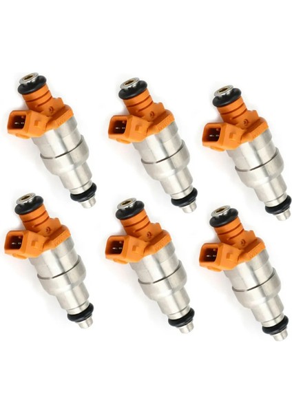 6pcs Araba Yakıt Enjektör Nozul 33007127 53003956 FJ26 FJ124 Jeep Wrangler Cherokee Yj Comanche 1987-1998 I6 4.0l (Yurt Dışından) modelleri