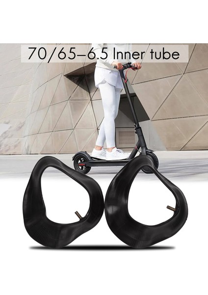 70/65-6.5 Xiaomi Mini Pro Electric Denge Scooter Lastik Için Iç Tüp/lastik, 2 Adet Iç Tüp Düz Ağız (Yurt Dışından) indirimleri