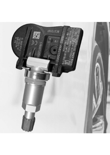 4pcs 433MHZ Car Tpms Sensör Lastik Basınç Sensörü Izleme Sistemi 407000435R Renault Megane Fluence Latitude (Yurt Dışından) indirimleri