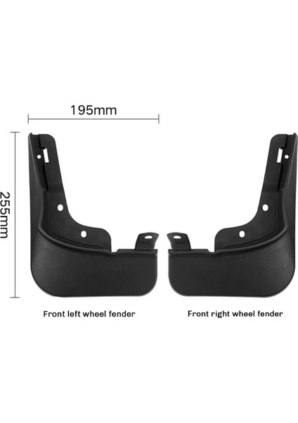 Mercedes-Benz E-Serisi 2024 Ön Arka Çamur Flaps Için Araba Çamurlukları Gardiyanlar Sıçrama Çamurluk Araba Dış Parçaları (Yurt Dışından) fiyatları