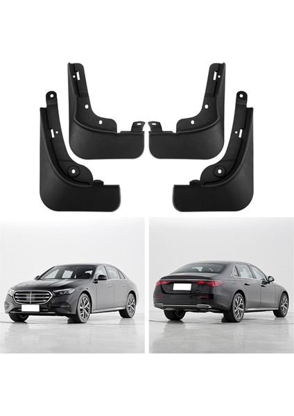 Mercedes-Benz E-Serisi 2024 Ön Arka Çamur Flaps Için Araba Çamurlukları Gardiyanlar Sıçrama Çamurluk Araba Dış Parçaları (Yurt Dışından) indirimleri