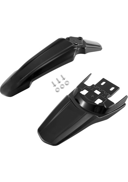 Ön + Arka Çamurluklar Sur-Ron Için Çamurluk Koruyucu Sur Ron Hafif Arı Kir Bisiklet Motosiklet Aksesuarları, Siyah 2pcs (Yurt Dışından)