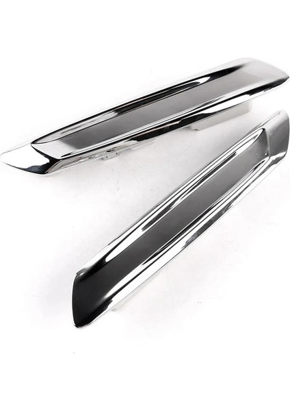 1paır Chrome Dış Ön Çamurluk Trim Şerit Bmw F10 F11 2013-2016 Sedan 51137336645 51137336645 Sol ve Sağ (Yurt Dışından) fırsatları