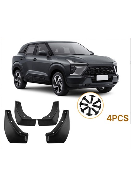 Mitsubishi Için Araba Çamurlukları X-Force 2024 Ön Arka Çamur Flaps Gardiyanlar Sıçrama Çamurluk Araba Dış Parçaları (Yurt Dışından) fiyatları
