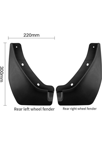 Mitsubishi Için Araba Çamurlukları X-Force 2024 Ön Arka Çamur Flaps Gardiyanlar Sıçrama Çamurluk Araba Dış Parçaları (Yurt Dışından) indirimleri