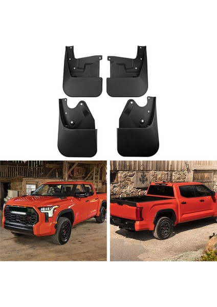 Toyota Tundra Için Araba Çamurlukları 2022-2024 Ön Arka Çamur Flaps Muhafızları Sıçrama Çamurluk Araç Dış Parçaları (Yurt Dışından) fırsatları