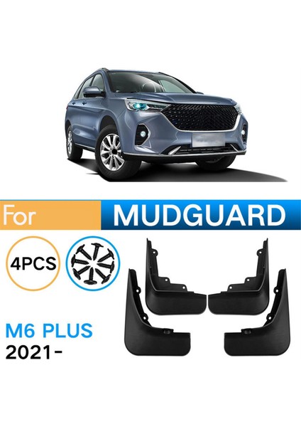 4pcs Araba Çamurlu Çamur Flaps Gwm Için Çamur Guard Fender Gwm Great Wall Haval M6 Plus 2021-2023 Araba Aksesuarları (Yurt Dışından) fırsatları