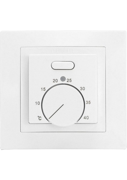 MK05 Oda Termostatı Yerden Isıtma Oda Termostatı 220V 16A Beyaz (Yurt Dışından)
