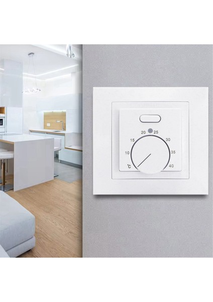 MK05 Oda Termostatı Yerden Isıtma Oda Termostatı 220V 16A Beyaz (Yurt Dışından) fiyatları
