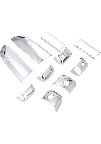 10PCS/SET Araba Abs Krom Kapı Kolu Kase Toyota Hiace 2005-2015 Araba Stili Için Çerçeve Kaplama Paneli Ekleme Paneli (Yurt Dışından)