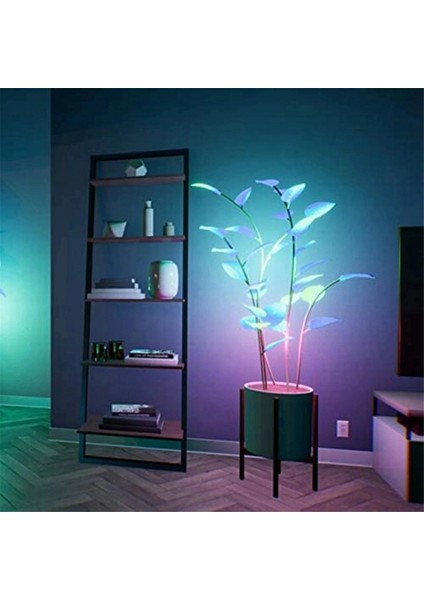 LED Houseplant Lamba Iç Mekan Dekor Atmosfer Gece Işık Değiştirilebilir Renk Bitki Lambası Ev Dekoru Bonsai Işıkları (Yurt Dışından)