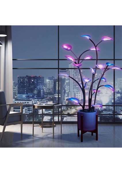 LED Houseplant Lamba Iç Mekan Dekor Atmosfer Gece Işık Değiştirilebilir Renk Bitki Lambası Ev Dekoru Bonsai Işıkları (Yurt Dışından) fırsatları