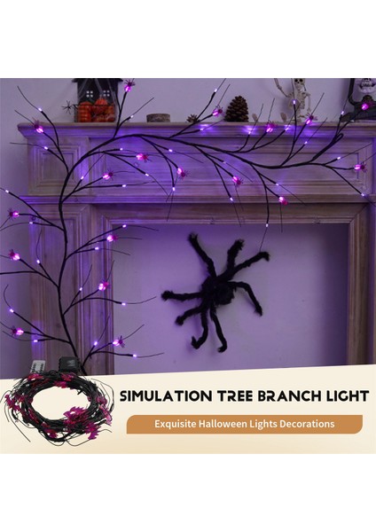 Cadılar Bayramı Partisi Yarasa Rattan Hafif Dize Korku Hayalet Festivali Ev Bahçe Partisi Açık Dekorasyon (Yurt Dışından) indirimleri