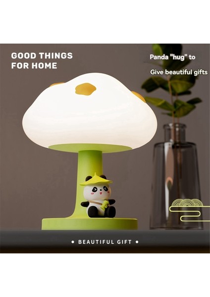 Bulut Panda Gece Işık Başucu Lambası Çocuklar Için Kızlar Hediye Atmosfer Gece Işığı (Yurt Dışından) fırsatları