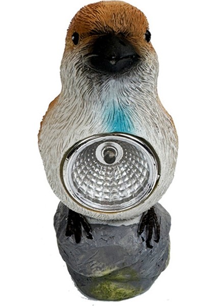 Dekoratif Güneş Işıkları Açık Güneş Kuşu Kazık Işıkları Dekoratif Bahçe Yol Işıkları Açık Su Geçirmez Kuş Işığı, C (Yurt Dışından)