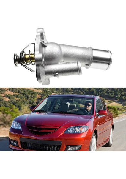 Mazda Için Alüminyum Motor Termostat Gövde Su Borusu 3 5 Mx-5 Ford Focus Lfde LF70-15-170 LF7015170 (Yurt Dışından) fiyatları