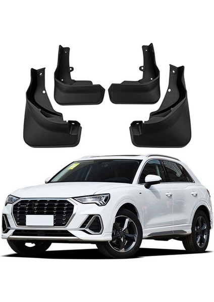 Audi Q3 Sport 2019-2023 Çamurluk Çamurlu Fleps Çamurluk Çamur Guard Flep Splash Flaps Aksesuarlar (Yurt Dışından) indirimleri