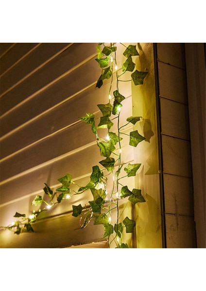 32.8 Ft 100 LED Green Ivy Yaprakları Peri Dize Işıkları, 2 Paket Güneş Powered String Işıkları, Bahçe, Veranda, Yard, Parti (Yurt Dışından) indirimleri