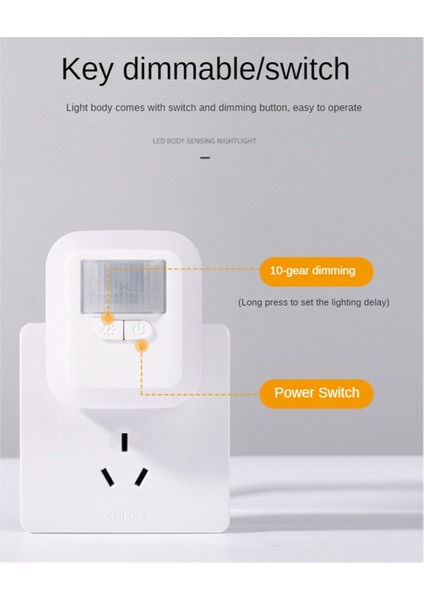 LED Gece Işık Pır Hareket Sensörü Akıllı Gece Lambası, Kablosuz Uzaktan Kumandalı Koridorlar Abd Fiş (Yurt Dışından) fırsatları