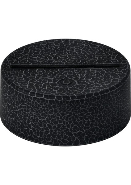 3D Gece Işık Taban Renk Değiştiren Aydınlık Taban Işık USB Arayüz LED Işık Ekran Temel Gece Işık Plastik Base, B (Yurt Dışından) modelleri