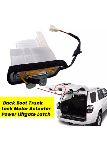 Toyota Sequoia Için Power Liftgate Boot Bagaj Kilidi Motor Aktüatörü 69110-0C041 2008-2020 Arka Kapı Kilit Mandal 691100C040 (Yurt Dışından) modelleri