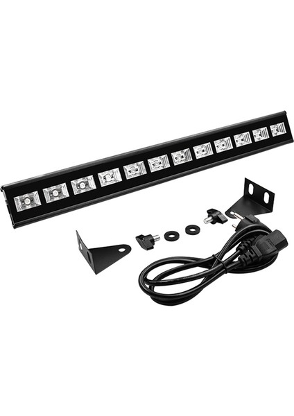 12PCS Uv Hat Işık Duvar Yıkayıcı Işık Cadılar Bayramı Taşkın Floresan Işık Aşama (Yurt Dışından)