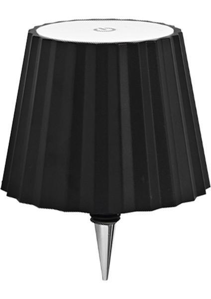 Kablosuz Şişe Lambası, Şişe Işığı, Likör Şişeleri Için LED Şişe Lambaları, Şarj Edilebilir Şarap Şişesi Işıkları Üç Renkli Siyah (Yurt Dışından)