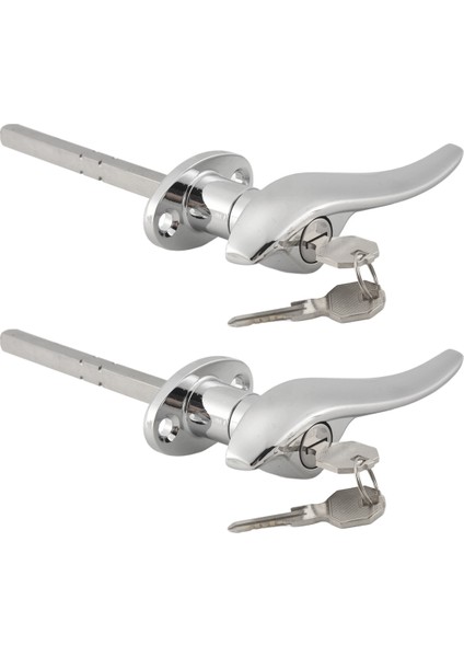 2 Adet Araba Kapısı Kilitleme Kolları Ford 1932 Için Eşleşen Kilitler Ford 1933 1934 Binek Otomobil (Yurt Dışından)