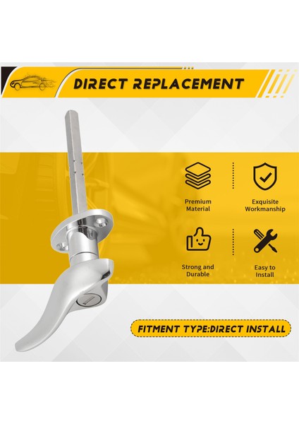 2 Adet Araba Kapısı Kilitleme Kolları Ford 1932 Için Eşleşen Kilitler Ford 1933 1934 Binek Otomobil (Yurt Dışından) indirimleri